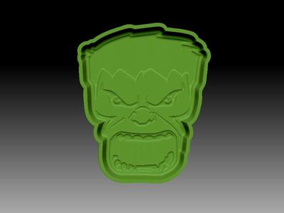 HULK  BATH BOMB MOLD