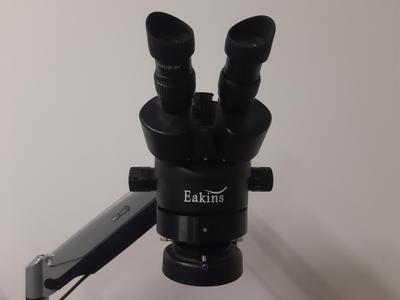 VESA mount holder for microscope from Eakins