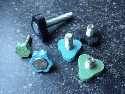 handy hex handles for M4 - M8 screws and nuts