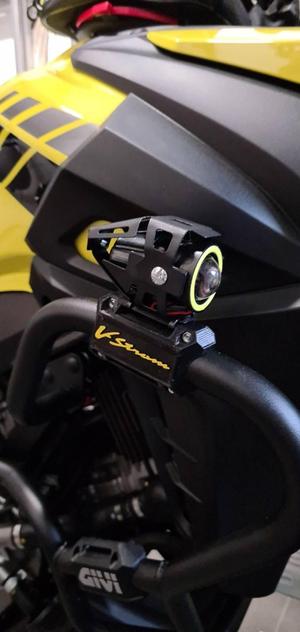 Suzuki Vstrom light holder.