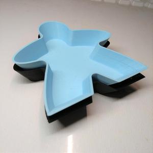 Meeple Stackable Board Game Tray in 2 sizes!