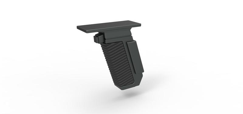 Handle for cosplay blaster pistol 8