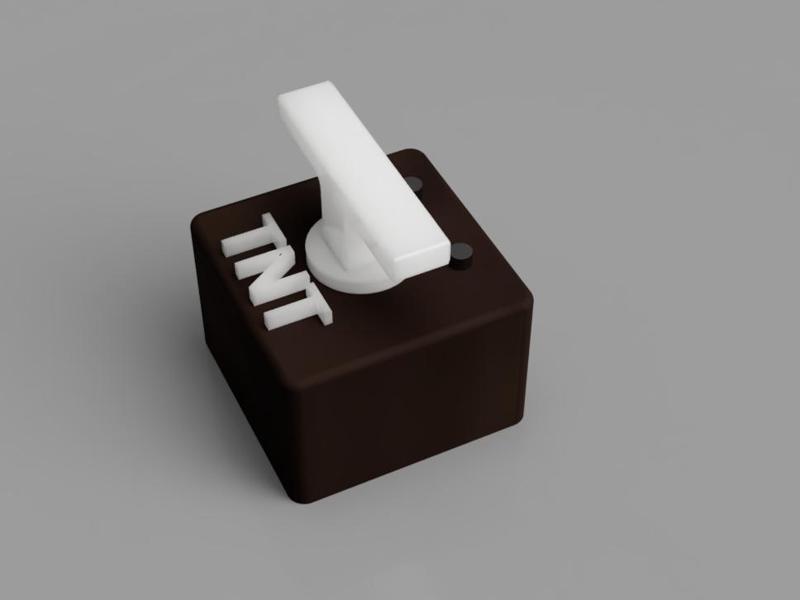TNT DETONATOR KEYCAP