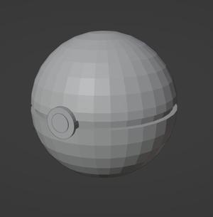 Low Poly PokeBall