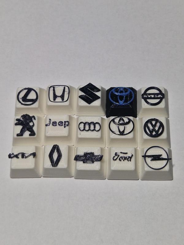car brand keycaps