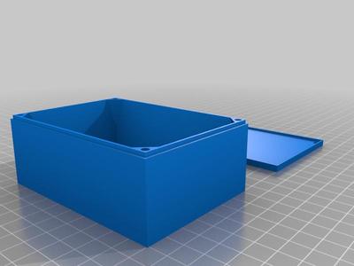 Customizable Box with Magnetic Lid