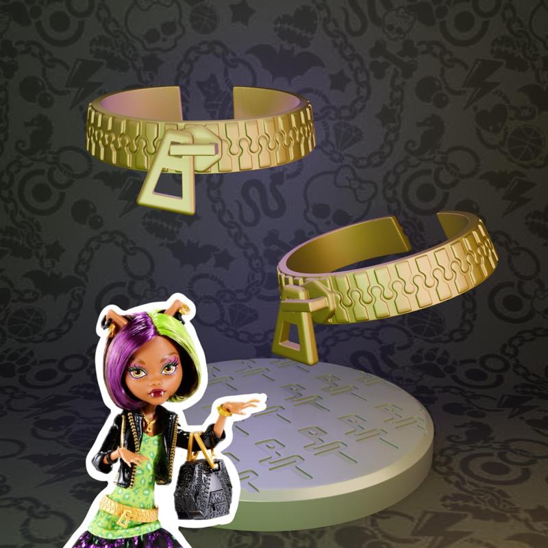 Monster High New Scaremester Clawdeen Wolf doll belt set replacement