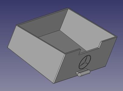 Schublade für Mercedes w210 Ablagefach / Drawer for Mercedes w210