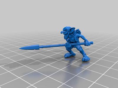 Goblin with Spear