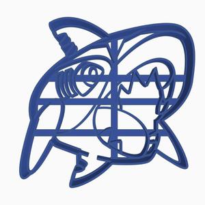 Sharpedo Cookie Cutter Pokemon Anime Chibi