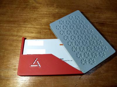 Visiting card holder