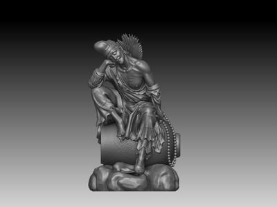 Ji Gong 2 3D Model