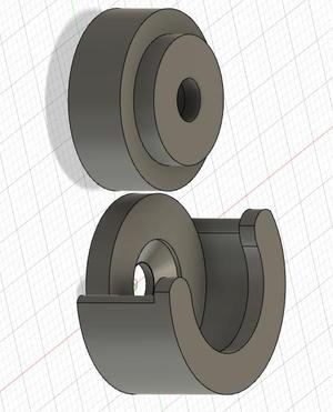 Kleiner Wandhalter | Wall Mount Option