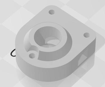 Pull Copter Finger Ring: Flipped M2 Screw remix