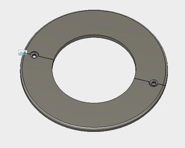 4.5" pipe trim 