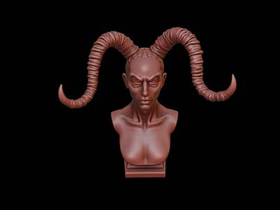 Banshee Beast Bust