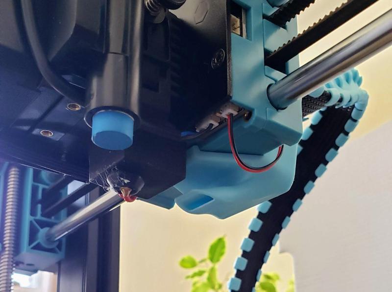 Back mounted cooling fan duct for SOVOL SV06 3d printer with 4010 blower fan