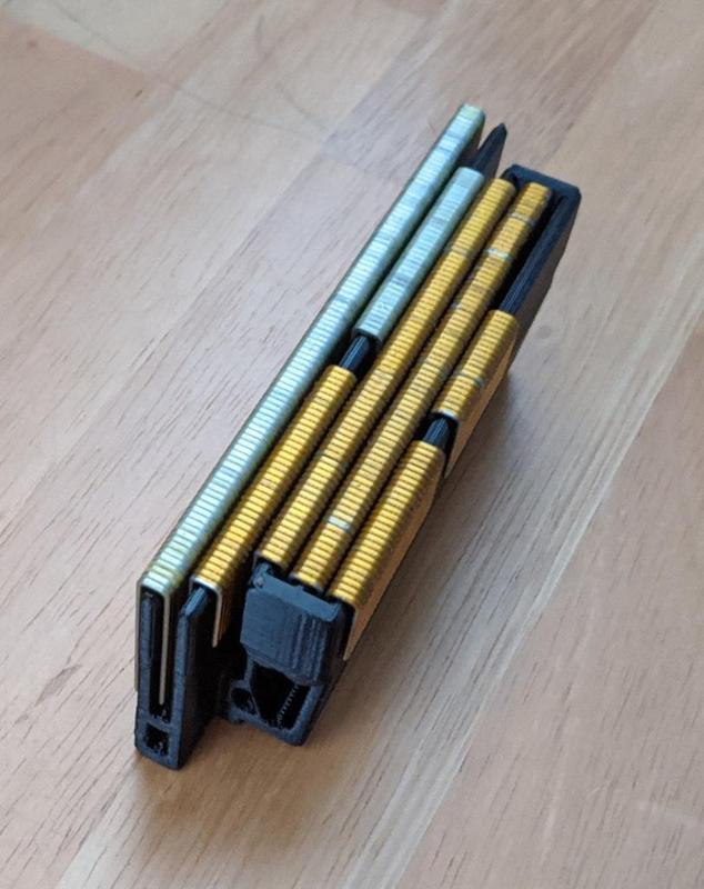 Pneumatic 18-gauge staple holder