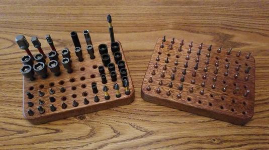 Wooden Bit Holder by BrendaEM