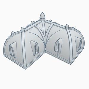 Gothic Domed Rooftop 3