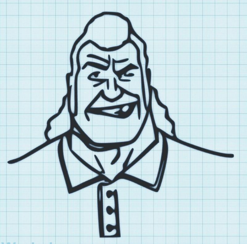 BROCK SAMSON - VENTURE BROS WALL ART