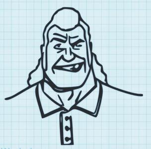 BROCK SAMSON - VENTURE BROS WALL ART