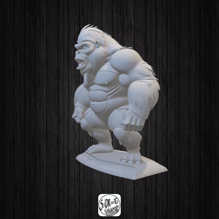 Titan Ape - SoliDRawinGs C129