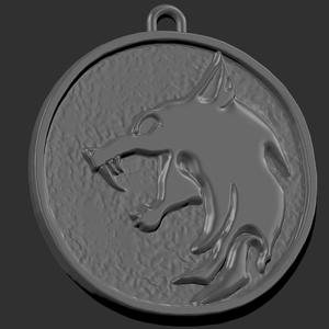 The witcher pendant