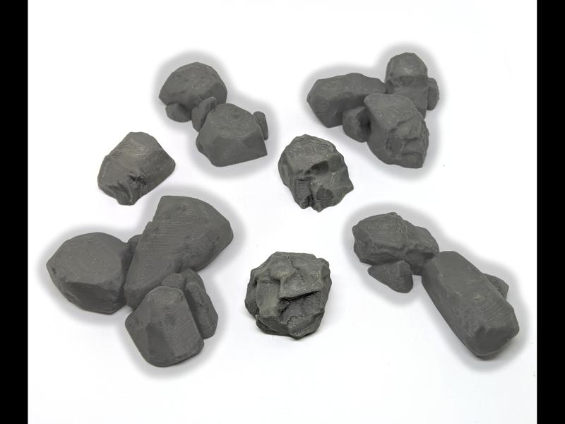 Boulders for Gloomhaven - Flat Top!