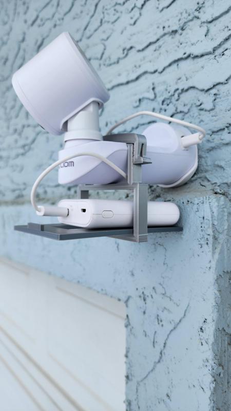 External battery holder for Soliom+ Outside Camera's