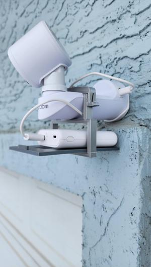 External battery holder for Soliom+ Outside Camera's