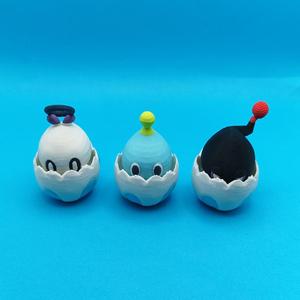 Chao Peek-A-Boo keyring fidget clickers - 4-Colour AMS