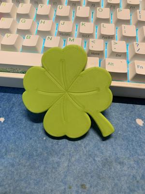 Four-Leaf Clover Shirt Pin
