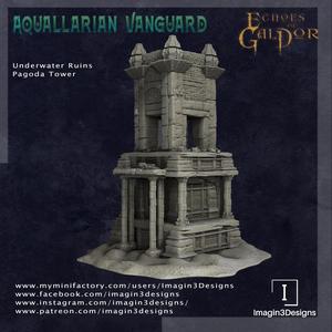 Underwater Ruins - Pagoda Tower