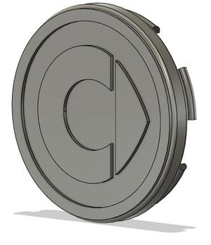 Smart ForTwo (450) Wheel Cap - "Chicken Head"