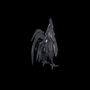 Majestic Rooster 3D Sculpture Model – CA0044