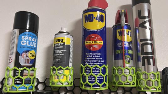 Spray/can holders