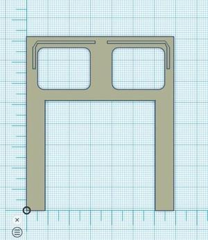 Remix of front cab panel