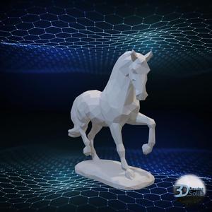 Horse - Low Poly - Decor
