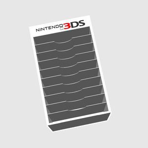 Nintendo 3DS Game Stand für 0.5mm PET Case