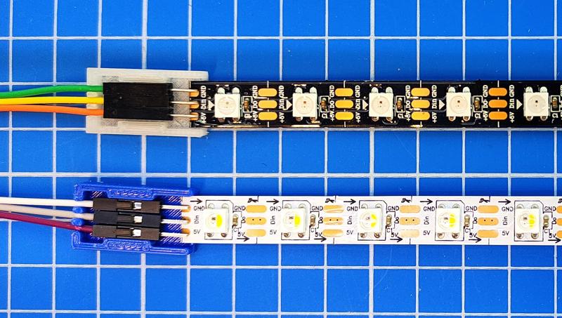 Connector 3PIN Ws2812b SK6812 12mm Dupont