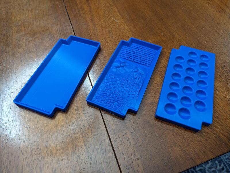 Compact Palette Collection - Flat, Well, and Drybrush Styles - CorgiCompact Hobby System