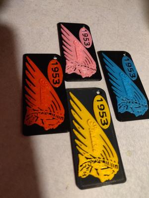 Indian Motorcycle Club Keychain