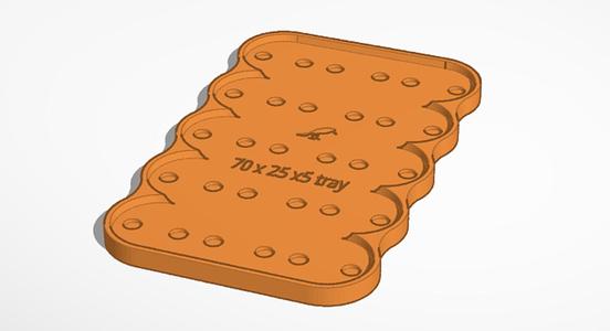 70x25x5 Movement Tray