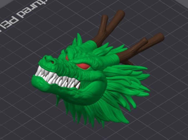 Goku & Shenron - Shenron's Head