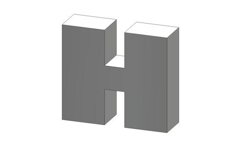 H Letter Gill Sans Font Letter