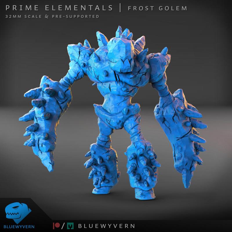 Prime Elementals - Frost Golem