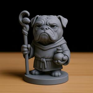 Healing Bulldog - STL