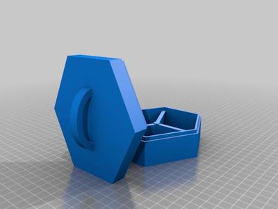 Treasure box and lid