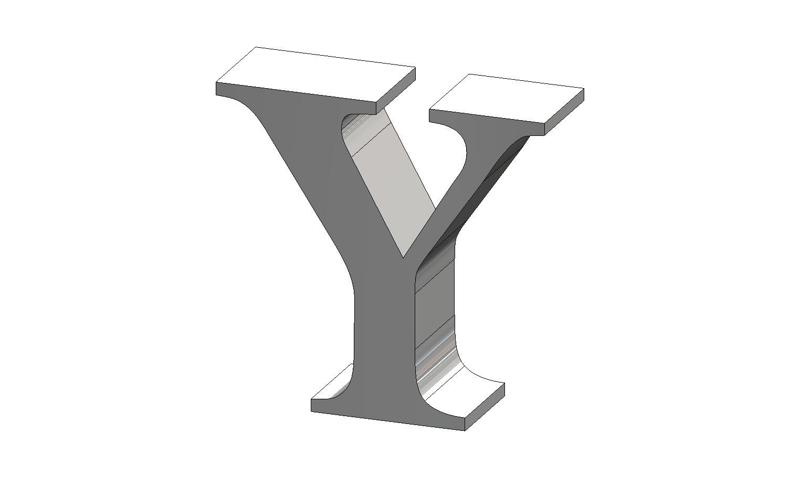 Y Baskerville Old Face Font Letter